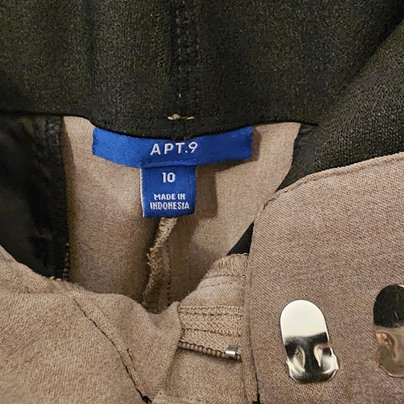 Apt. 9 Women's Tan Boot Cut Pants - Picture 2 of 4